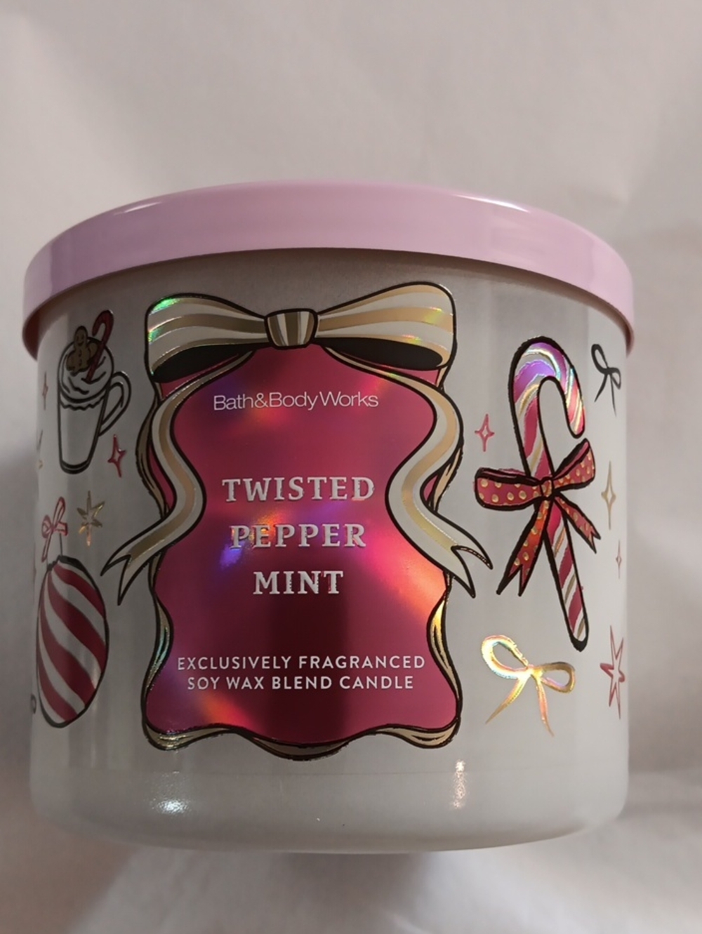 Candle Twisted Peppermint (NWT)